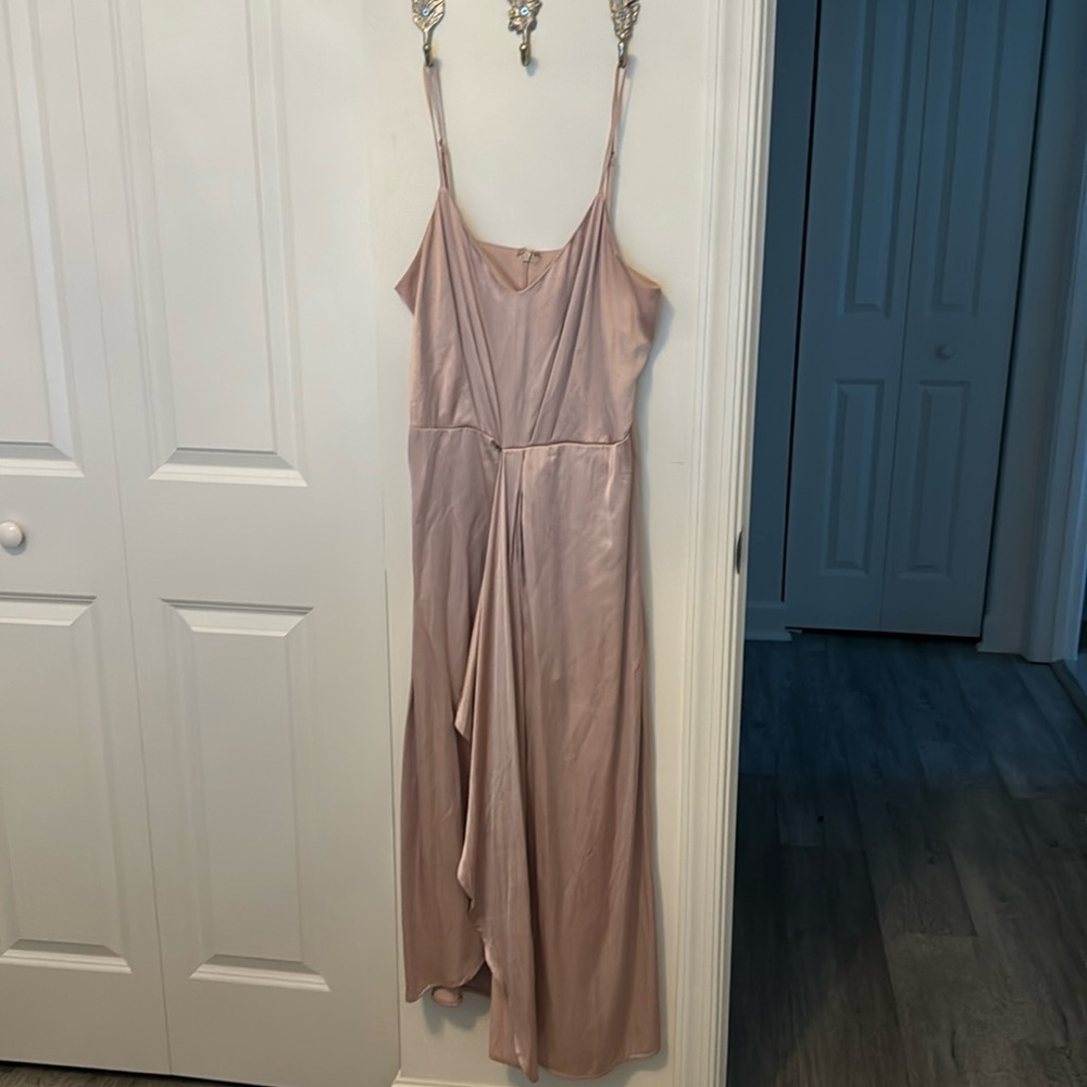 Pink express wedding guest dress